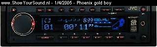 showyoursound.nl - Orange polo phoenix gold only !! - phoenix gold boy - kdsh55.jpg - mijn nieuwe mp3 radio met frond rear sub op 4v 4k pre out en frond in !!